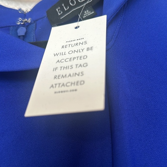 Royal Blue Eloquii Midi - Picture 2 of 2